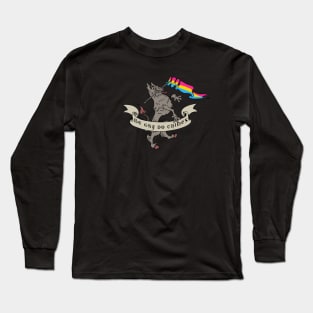 Pan Flag - Do crimes Long Sleeve T-Shirt